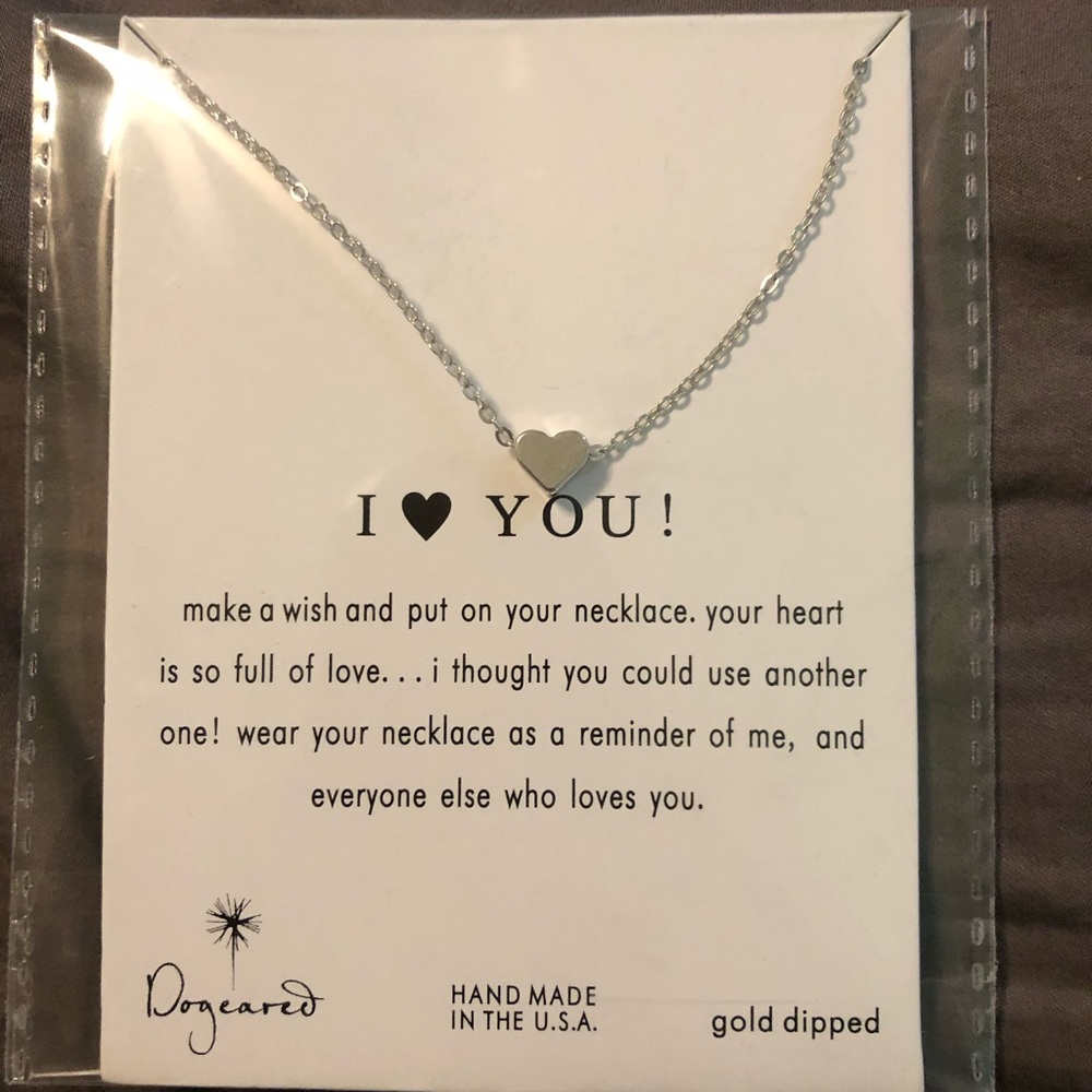 I love you necklace